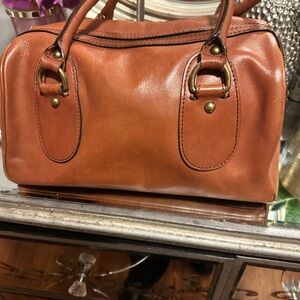 Banana Republic Brown Leather Satchel